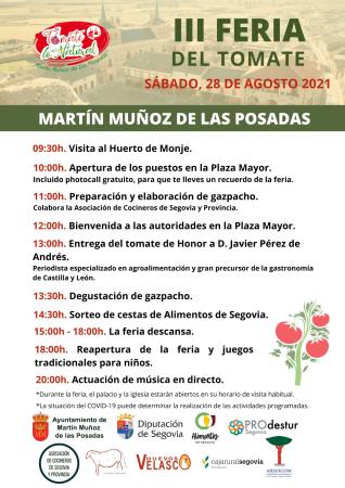 Imagen Programa de la III Feria del tomate
